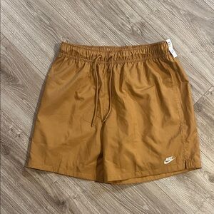 Nike Tan Casual Shorts NWT adult medium